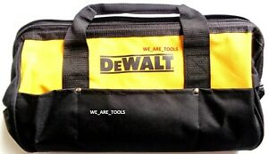 New Dewalt 18" x 12 X 11 Large Tool Bag/Case 6 Pockets Fr 20V Drill, Saw Grinder