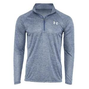 New With Tags Men's Under Armour 1/2 Zip Tech Muscle Pullover Long Sleeve Shirt