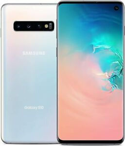 Samsung Galaxy S10 White Sprint AT&T T-Mobile Verizon Factory Unlocked - Good -