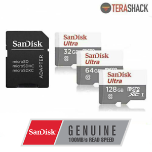 SanDisk Micro SD Card 16GB 32GB 64GB 128GB TF Class 10 for Switch Samsung Phones
