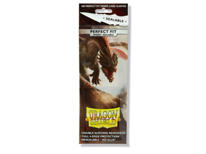 Sealable Perfect Fit Smoke 100 ct Dragon Shield Sleeves Standard 10% OFF 2+