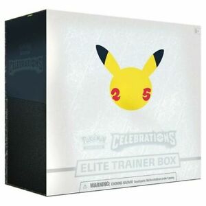 Celebrations Elite Trainer Box (Pokemon) Sealed Pokemon