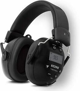 ION Tough Sounds II Hearing Protection Headphones w/ Bluetooth & AM/FM Radio