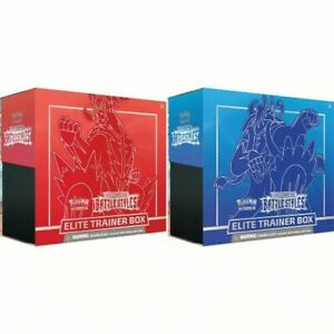 Pokemon Sword And Shield 5 Battle Styles Elite Trainer Box Random Color