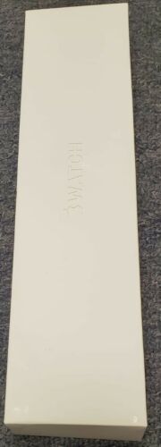 Apple Watch Series 6 44mm Silver Case White Sport Band (GPS) PRISTINE IN BOX