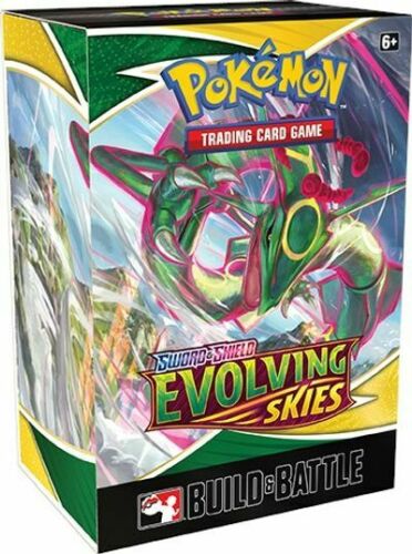 Build & Battle Kit Evolving Skies Pokemon TCG NEW SEALED SHIPS 9/10!