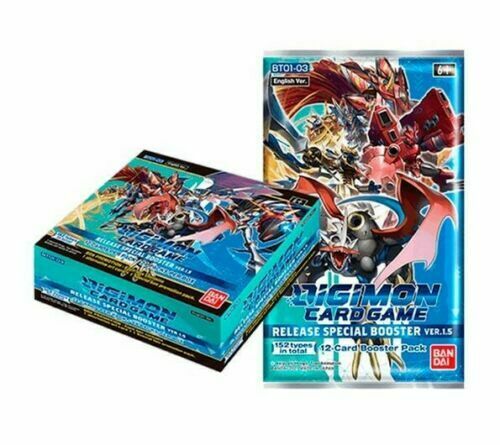 Digimon Card Game 2021 CCG Special Booster Box V 1.5 English Sealed IN STOCK