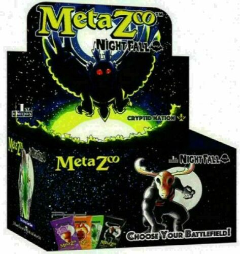 MetaZoo Nightfall 1st Edition Booster Box - Brand New - In stock Now!