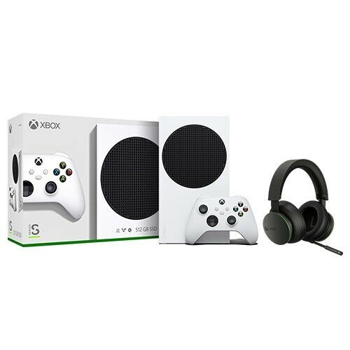 Xbox Series S 512GB SSD Console + Xbox Wireless Headset