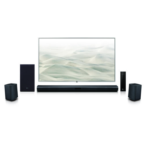 LG SLM4R 4.1 Channel 420W Soundbar Surround System with Wireless Speakers