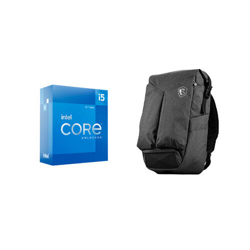 Intel Core i5-12600K Unlocked Desktop Processor + Bonus Gaming Backpack