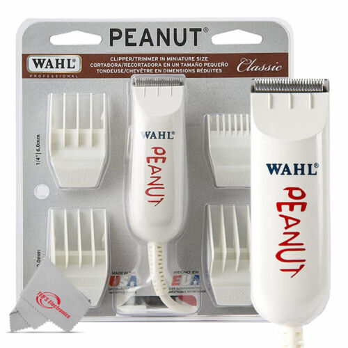 Wahl Professional Peanut #8685 Classic Series Corded Clipper / Trimmer White