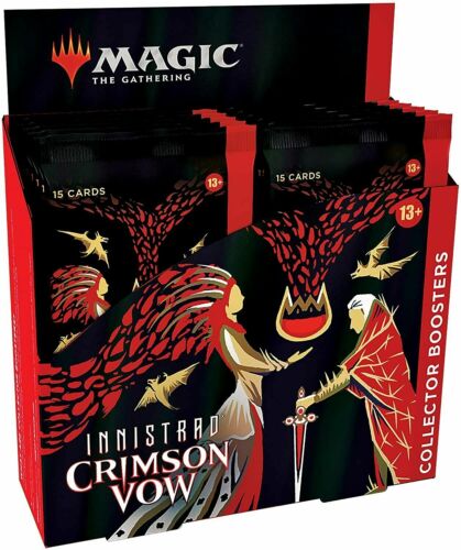 Crimson Vow Collector Booster Box - MTG Magic the Gathering - New! Ships 11/19