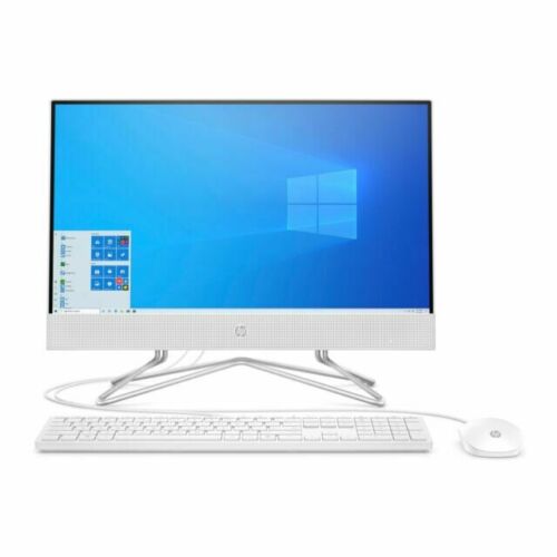 NEW HP 22-DF0003W 22" ALL-IN-ONE COMPUTER INTEL 3.30GHz 4GB 256GB SSD WIFI DVDRW