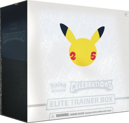 Elite Trainer Box Pokemon Celebrations ETB SEALED TCG NEW