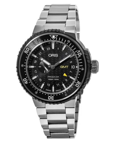 New Oris ProDiver GMT 49mm Black Men's Watch 01 748 7748 7154-07 8 26 74PEB