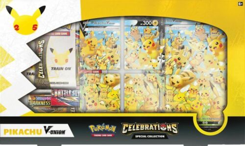 CELEBRATIONS SPECIAL COLLECTIONS: PIKACHU V-UNION Pokemon TCG PREORDER 10/22