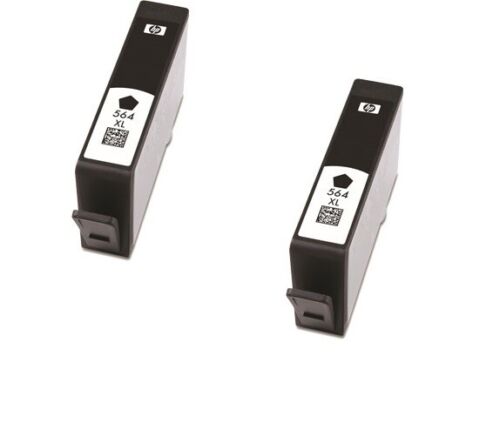 2pack HP 564XL Black CN684WN Ink Cartridges New Generation NEW GENUINE