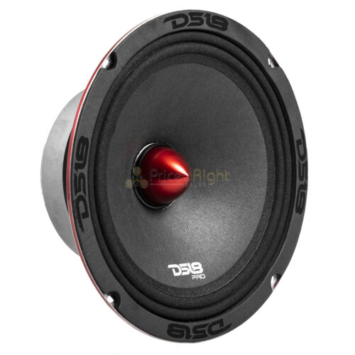 DS18 PRO-X8.4BM 8" Midrange Speaker 800 Watt Max 4 ohm Mid Loudspeaker Car Audio