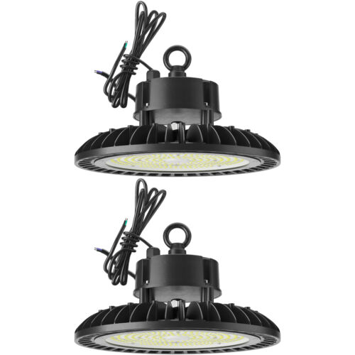 Sunco 2 Pack UFO LED High Bay Light 150W 5000K Daylight 21000 lm Waterproof