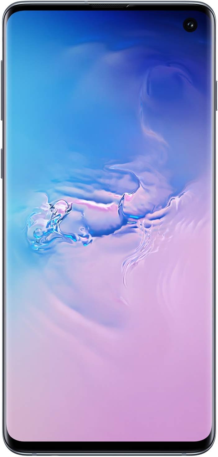 Samsung Galaxy S10, 128GB, Prism Blue - Fully Unlocked (Renewed)