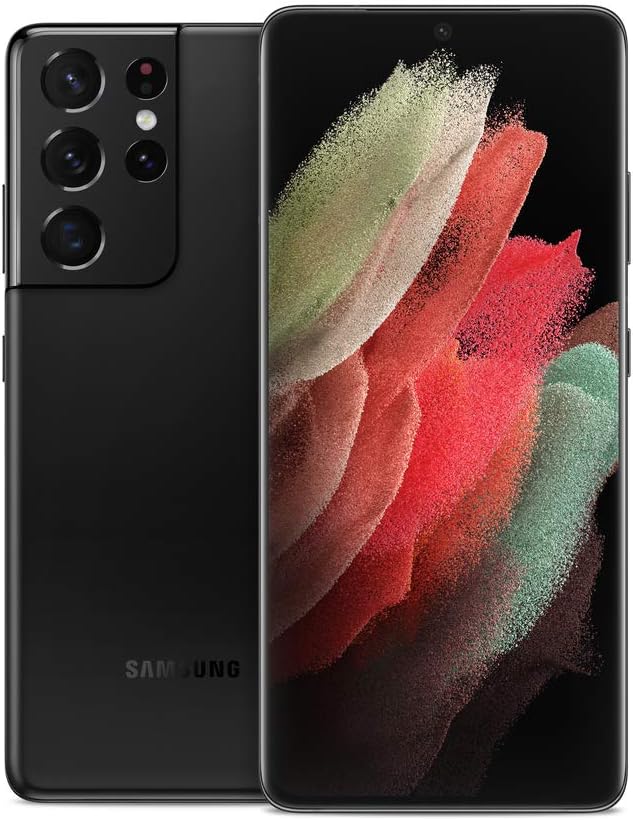 Samsung Galaxy S21 Ultra 5G | Factory Unlocked Android Cell Phone | US Version 5G Smartphone | Pro-Grade Camera, 8K Video, 108MP High Res | 256GB, Phantom Black (SM-G998UZKEXAA)
