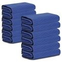 Sale! 12 Pack Moving Blankets 80″ x 72″ Pro Economy Blue Shipping Furniture Pads