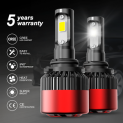 Sale! 16000LM A2 LED headlight Kit 9006 HB4 Bulbs 6500K Low Beam 72W Fit For Chevrolet