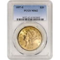 Sale! 1897 S US Gold $20 Liberty Head Double Eagle – PCGS MS62