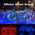 Sale! 20 LED Bicycle Bike Cycling Rim Lights Auto Open &Close Wheel Spoke Light String
