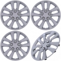 Sale! 4 PC SET Hub Caps SILVER 16″ Inch for OEM Steel Wheel Cover Cap Covers