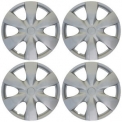 Sale! 4pc Hub Cap ABS Silver 15″ Inch for OEM Rim Wheel Skin Replica Cover Covers Caps