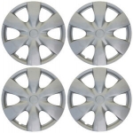 Sale! 4pc Hub Cap ABS Silver 15″ Inch for OEM Rim Wheel Skin Replica Cover Covers Caps