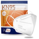 Sale! 50/100 Pcs White KN95 Protective 5 Layer Face Mask BFE 95% Disposable KN95 Mask