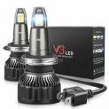 Sale! 7600LM 60W LED Headlight Conversion Kit H7 w/ updated TX1860 Chips 6000K Bulbs