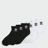 Sale! adidas Originals Trefoil Quarter Socks 6 Pairs Kids’