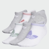 Sale! adidas Originals Trefoil Superlite No-Show Socks 6 Pairs Women’s