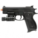 Sale! AIRSOFT TACTICAL SPRING PISTOL HAND GUN w/ LASER SIGHT LED FLASHLIGHT 6mm BBs BB