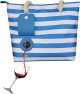 Wine Canvas Bag With Hidden Insulated Compartment Fashionable Casual Beach Tote Handbag For Outdoor Beaches Party