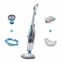 Sale! Black and Decker HEPA Corded Steam Mop and Vacuum Cleaner Combination Duo, White