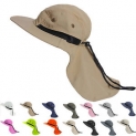 Sale! Boonie Mens Hat Brim Neck Cover Sun Flap Cap Summer Fishing Garden Outdoor USA