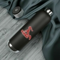 Bottle Bluetooth Speaker Soundwave Copper Vacuum Audio Bottle 22oz Sex Sport LCD