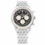 Sale! Breitling Navitimer 1 B01 46mm Steel Black Dial Mens Watch AB0127211B1A1