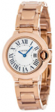 Sale! Cartier Ballon Bleu SM Silver Dial 18k Rose Gold Women’s Watch W69002Z2