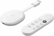 Sale! Chromecast with Google TV – 4K – Snow