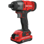 Sale! Craftsman CMCF800C2R 20V 1/4 in. Impact Driver Kit 1.3 Ah Craftsman