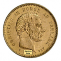 Sale! Denmark Gold 10 Kroner (.1296 oz) – Christian IX – BU – 1898-1900