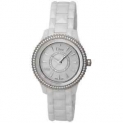 Sale! Dior Dior Viii White Ceramic And Steel Diamond Ladies Watch CD1231E4C001