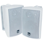 Sale! Dual 3-Way Indoor/Outdoor Speakers – Pair- White – LU47PW