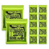 Sale! Ernie Ball 2221 Nickel Slinky Lime Guitar Strings – Buy 10, Get 2 Free Ernie Ball